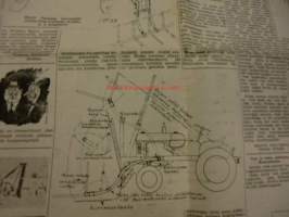 Maaseudun Koneviesti 1955 / 2 /III tammikuu.sis mm.AutotraktoriErkki Välkkilä Teuva.Moottoripyöriä Adler M 150,M 200, M 250, jaMB 201,.Mitä voiteluaineita