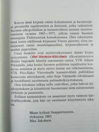 38. kerros. Havaintoja ja muistiinpanoja vuosilta 1965-1971