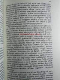 38. kerros. Havaintoja ja muistiinpanoja vuosilta 1965-1971