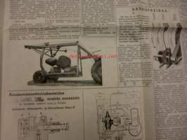 Maaseudun Koneviesti 1954 / 15/II elokuu II.sis mm Traktoriesittelymme,Massey-Harris Pony.Maaöljyn tarina II osa:tuotanto.Puimureita,Massey-Harris 630