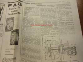 Maaseudun Koneviesti 1954 / 15 /II elokuu I.sis mm.ymTraktoriesittelymme,Steyr - Diesel, 180 a/30 hv.Itäisen Hämeenmaataous- ja
