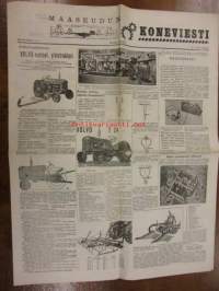 Maaseudun Koneviesti 1954 / 5 /I I helmikuu I.sis mm.ymTraktoriesittelymme,Volvo-ruotsalainen yleistraktori.Volvo T 24.Radiokurssi I.Pärinäpoikien