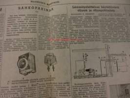 Maaseudun Koneviesti 1954 / 5 /I I helmikuu I.sis mm.ymTraktoriesittelymme,Volvo-ruotsalainen yleistraktori.Volvo T 24.Radiokurssi I.Pärinäpoikien
