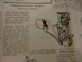 Maaseudun Koneviesti 1954 / 5 /I I helmikuu I.sis mm.ymTraktoriesittelymme,Volvo-ruotsalainen yleistraktori.Volvo T 24.Radiokurssi I.Pärinäpoikien