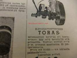 Maaseudun Koneviesti 1954 / 7,huhtikuu I sis. mm. seur. artikkelit / kuvat / mainokset; Lanz-Alldog, Radiokurssi II, Tietoja eräistä pyörätraktoreista, ym.