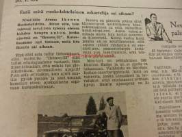 Maaseudun Koneviesti 1954 / 1. 20.1.54 sis. mm.ym.Traktoriesittelymme,David Brown 25.Moottoripyöristä.Leikkuupuimuri,International Harvesterin Mc Cormick B
