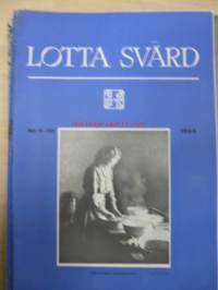 Lotta-Svärd 1944 nr 9-10 Viihtyisin kanttiini, linnoitustyömaat ym.)