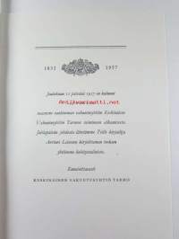 Keskinäinen vakuutusyhtiö Tarmo 1832-1957