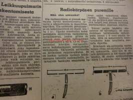 Maaseudun Koneviesti 1954 / 6,maaliskuu II sis. mm. seur. artikkelit / kuvat / mainokset; Volvon 25.000:nnes traktori, Magneetto tarkastelun kohteena,