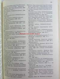Kustannusosakeyhtiö Otavan kustannustuotteet 1890-1960