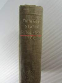Finlands statskalender 1908