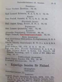 Finlands statskalender 1908