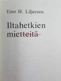 Iltahetkien mietteitä