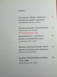 Metalliteollisuus eilen, tänään, huomenna : Tämä juhlakirja on julk. Suomen metalliteollisuusyhdistyksen täyttäessä 50 vuotta lokakuun 11. päivänä 1968