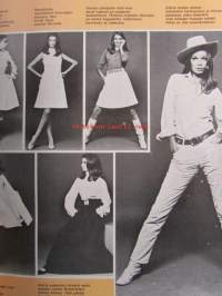 Me Naiset 1968 nr 44 -mm. Kaktus, Hollywoodin unohdettuja ja hyljättyjä Natalia Wood, Leslie Caron, Julie Andrews ja Eva Renzi, valkoiset neekerit, Tyttö joka ei