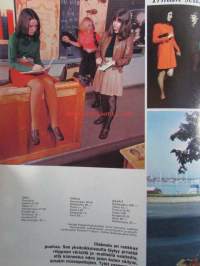 Me Naiset 1968 nr 41 -mm. Meksikkolainen keittiö, Iltapäivä viikaristudiossa, Cark Gustav kruunuprinssi poikamies laivankastaja, Pikku mijonääri Aristoteles