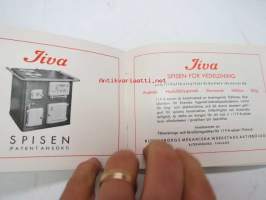 Iiva spisen (för vedeldning) -myyntiesite