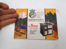 Iiva spisen (för vedeldning) -myyntiesite