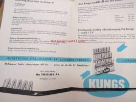 Kungs 32 hammasharja A-asentoisin harjaksin -mainosjuliste