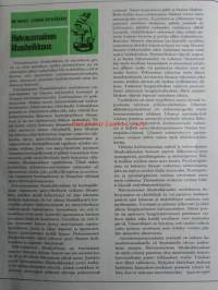 Me Naiset 1968 nr 23 -mm. Teiniprinsessa Kristiina Kankaanpää Iranin hovissa, Helsingin kivikasvot, Maarita Mäkelä, Kuningatar Elisabeth, Pikkiu pikku