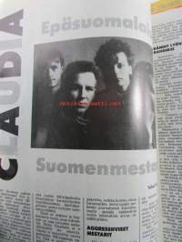 Soundi 1986 nr 1, Pate Mustajärvi Ikurin pomo, AC/DC, Ropert Palmer, Bob Dylan, Sleepy Sleepers