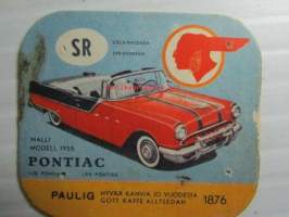 Pontiac modell 1956 - Paulig keräilykuva
