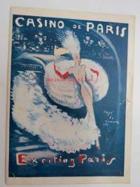 Casino de Paris / Excitin Paris -kabaree-esite