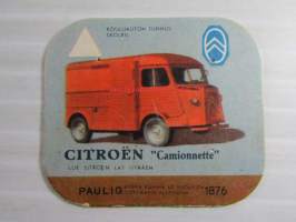 Citroén &quot;Camionette&quot; - Paulig keräilykuva