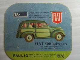 Fiat 500 Belvedere - Paulig keräilykuva