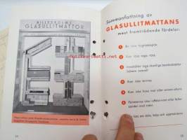 Byggnadsisolering med Glasulit - Billesholms Glasullsaktiebolaget