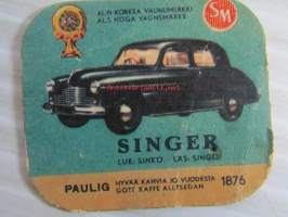 Singer - Paulig keräilykuva