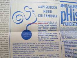 Teinilehti 1965 nr 2 -kantaaottava ja &quot;kapinallinen&quot; oppikoulunuorison Teiniliiton lehti