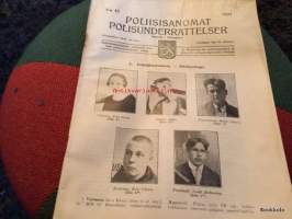 Poliisisanomat 1927 nr 43  Etsintäkuulutuksia ym.