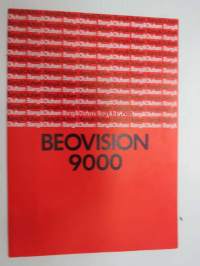 Bang &amp; Olufsen Beovision 9000 -käyttöohjeet
