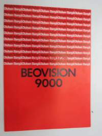 Bang &amp; Olufsen Beovision 9000 -käyttöohjeet