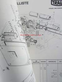 Traub Einspindel-Drehautomat TD16-TD26-TDF26-TD36 - Ersatzteilverzeichnis, Ausgabe Oktober 1979 - CNC työstökone