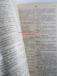Suomen kirjakaupan vuosiluettelo 1912 - Årskatalog för finska bokhandeln 1910 - Suomenkielinen kirjallisuus