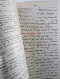 Suomen kirjakaupan vuosiluettelo 1912 - Årskatalog för finska bokhandeln 1910 - Suomenkielinen kirjallisuus