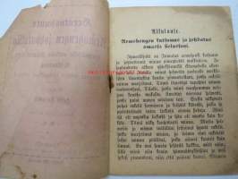 Herätyshuuto. Armohengen johdatuksia hengellisellä matkalla Elämän tietä Autuuteen. Wanhan miehen sydämellinen todistus kirjoitti Heikki Harjumäki. Tampereella 1895