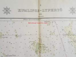 Veneilykartta Ahvenanmaan saaristo - Kumlinge - Lypertö 1:50 000 ( järjestelmä A ) takana myös Kumlinge - Enklinge ja Lypertö, katso kuvista tarkempi sisältö