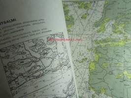 Merikarttasarja Turunmaan saaristo Paraistenportti - Utö - Uusikaupunki (sarja D) - Åbolands skärgård 1:50 000, katso kuvista tarkempi sisältö