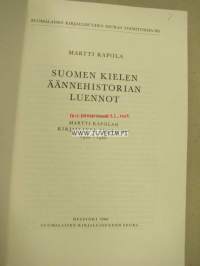 Suomen kielen äännehistorian luennot