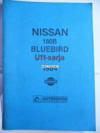 Nissan180B Bluebird U11-sarja -esittelykirja