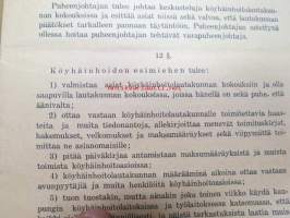 Porin kaupungin köyhäinhoidon ohjesäännöt (1923)