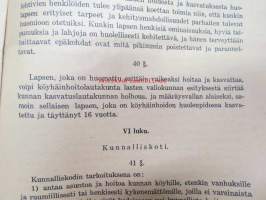 Porin kaupungin köyhäinhoidon ohjesäännöt (1923)