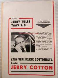 Jerry Cotton 1965 nr 16 - Jerry Cotton kadonnut
