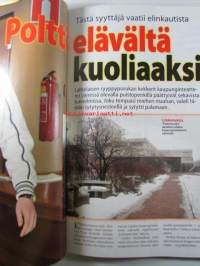 Alibi 2008 nr 3 -mm. Jalkajousimurhaaja halveksi naisia, 16-vuotias tytär tilasi äitinsä murhan, Ypäjän koiratappelut, Naisenkipeys maksoi 7500 euroa,