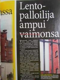 Alibi 2008 nr 1 -mm. Kai Salomaan kohtalo ratkeaa, Romani ammuttiin tanssilavalla, Veera puukotti kihlattuaan, 70-vuotias surmasi vaimonsa vasaralla, Syytön istui