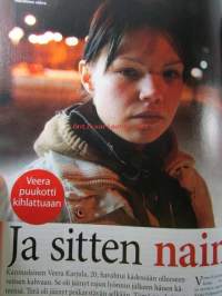 Alibi 2008 nr 1 -mm. Kai Salomaan kohtalo ratkeaa, Romani ammuttiin tanssilavalla, Veera puukotti kihlattuaan, 70-vuotias surmasi vaimonsa vasaralla, Syytön istui
