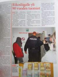 Alibi 2008 nr 4 -mm. Näin suojaat kotisi, Karkauspäivä Vantaan vankilassa, Uhri tapettiin taksimaksun takia?, Äiti surmasi kole lastaan, Orivedeltä löytyi